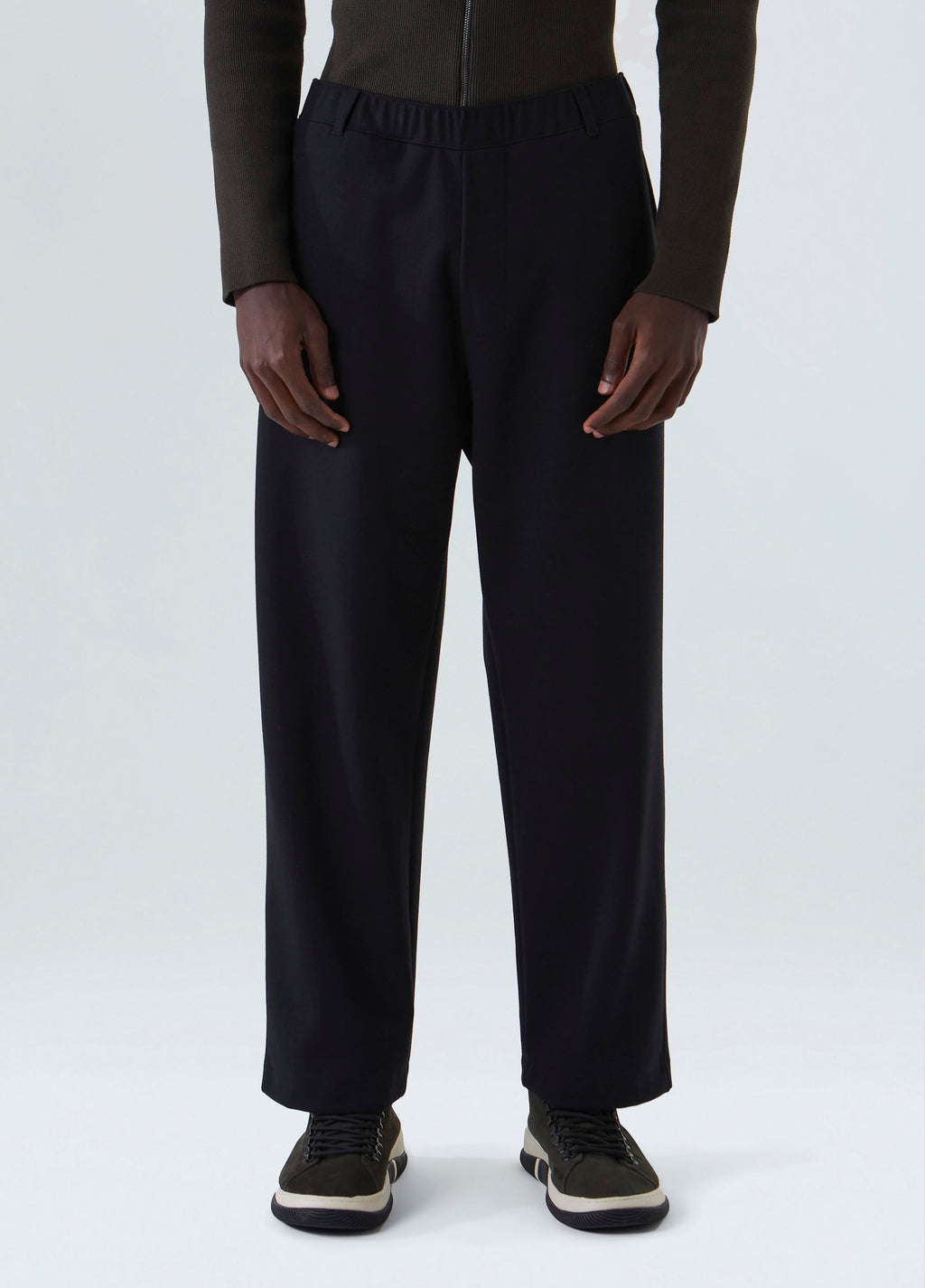 TEXTURED TROUSERS