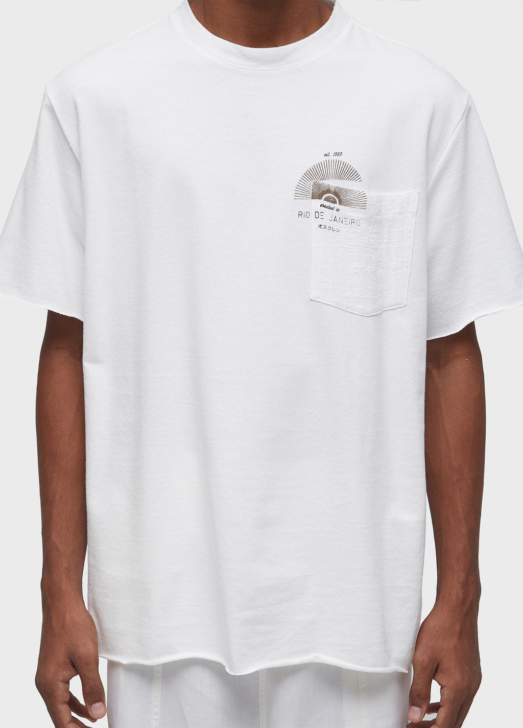 T-SHIRT POCKET TRACE WOMEN SS