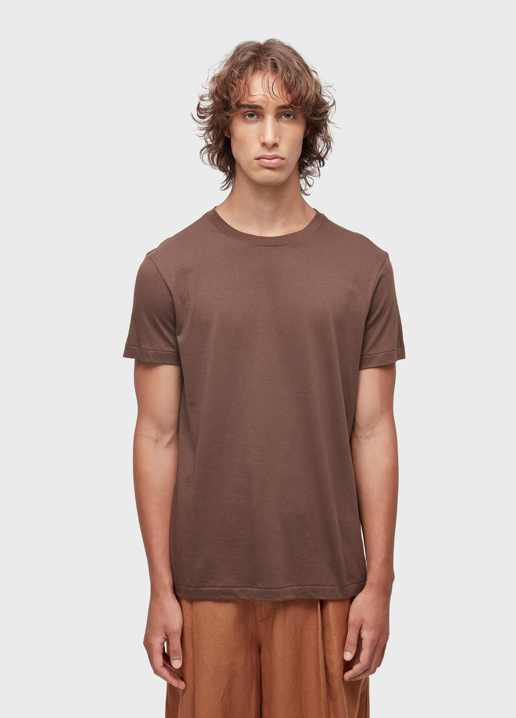 T-Shirt Supersoft Color MC Marrom Noz – Osklen – foto 1