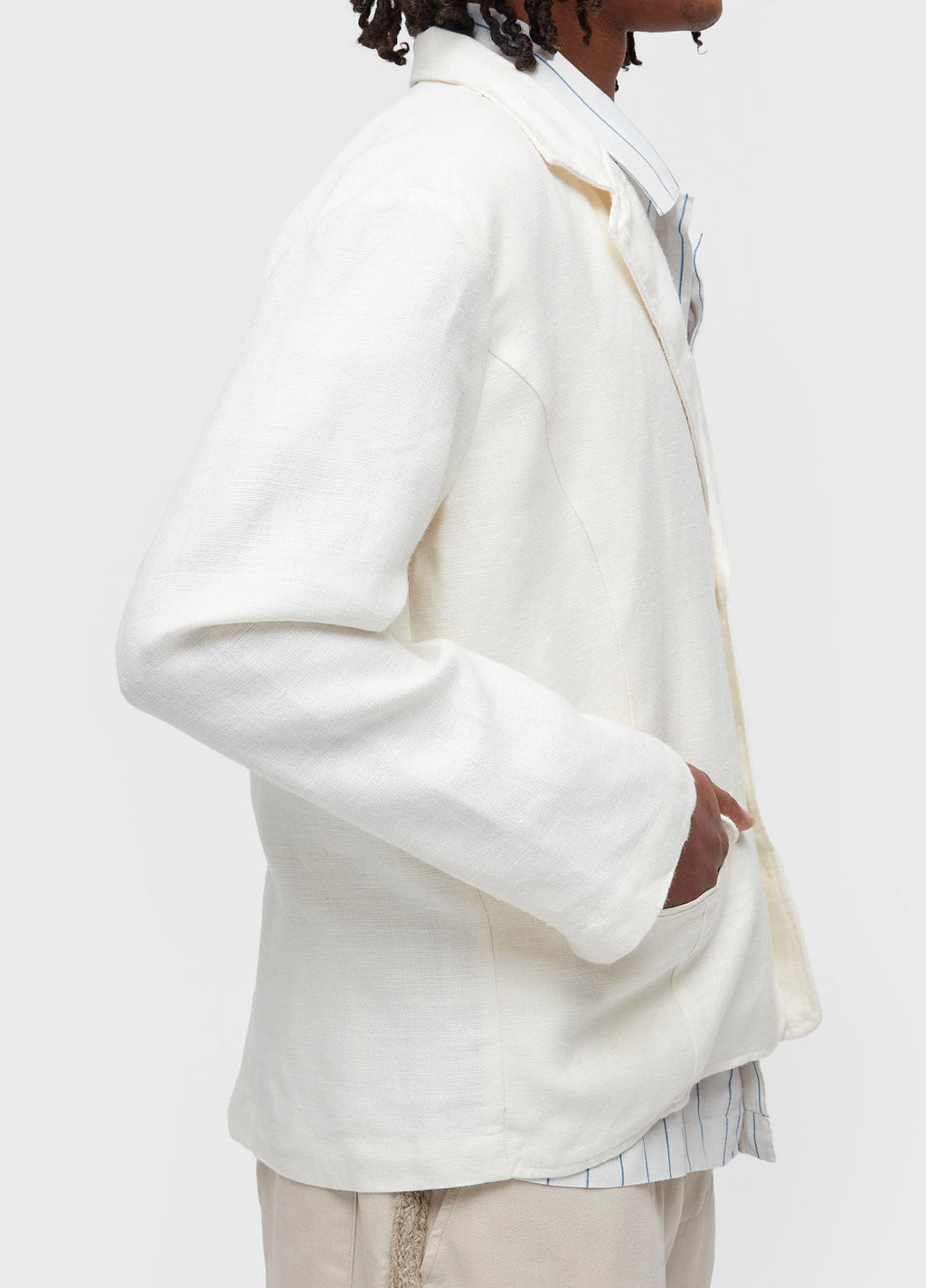 LINEN TAILORED BLAZER