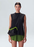 SUPERLIGHT HIGH-NECK BLOUSE