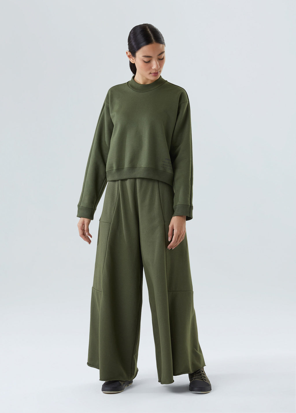 WOMEN'S SOFT FLEECE HOODIE FOREST