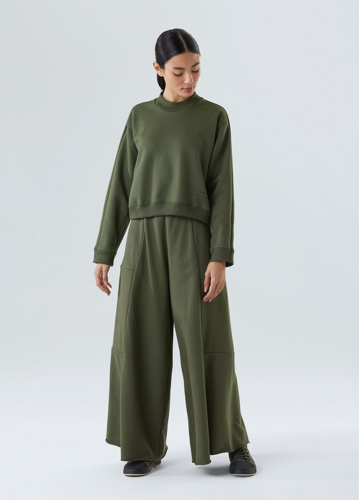 WOMEN'S SOFT FLEECE HOODIE FOREST