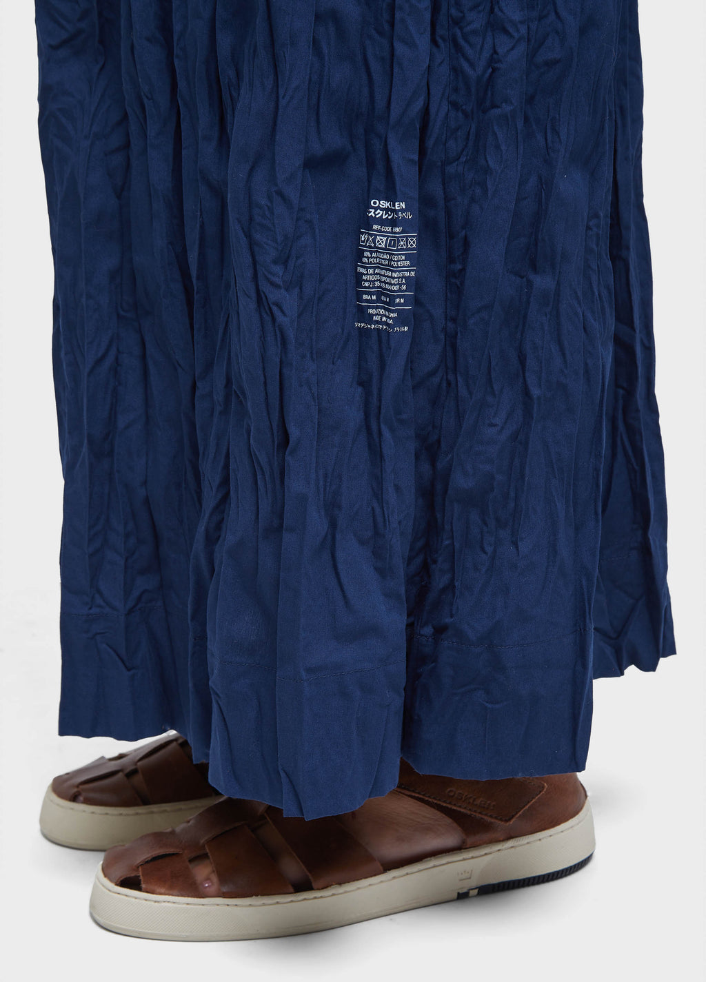 PLEATED MIDI DRESS