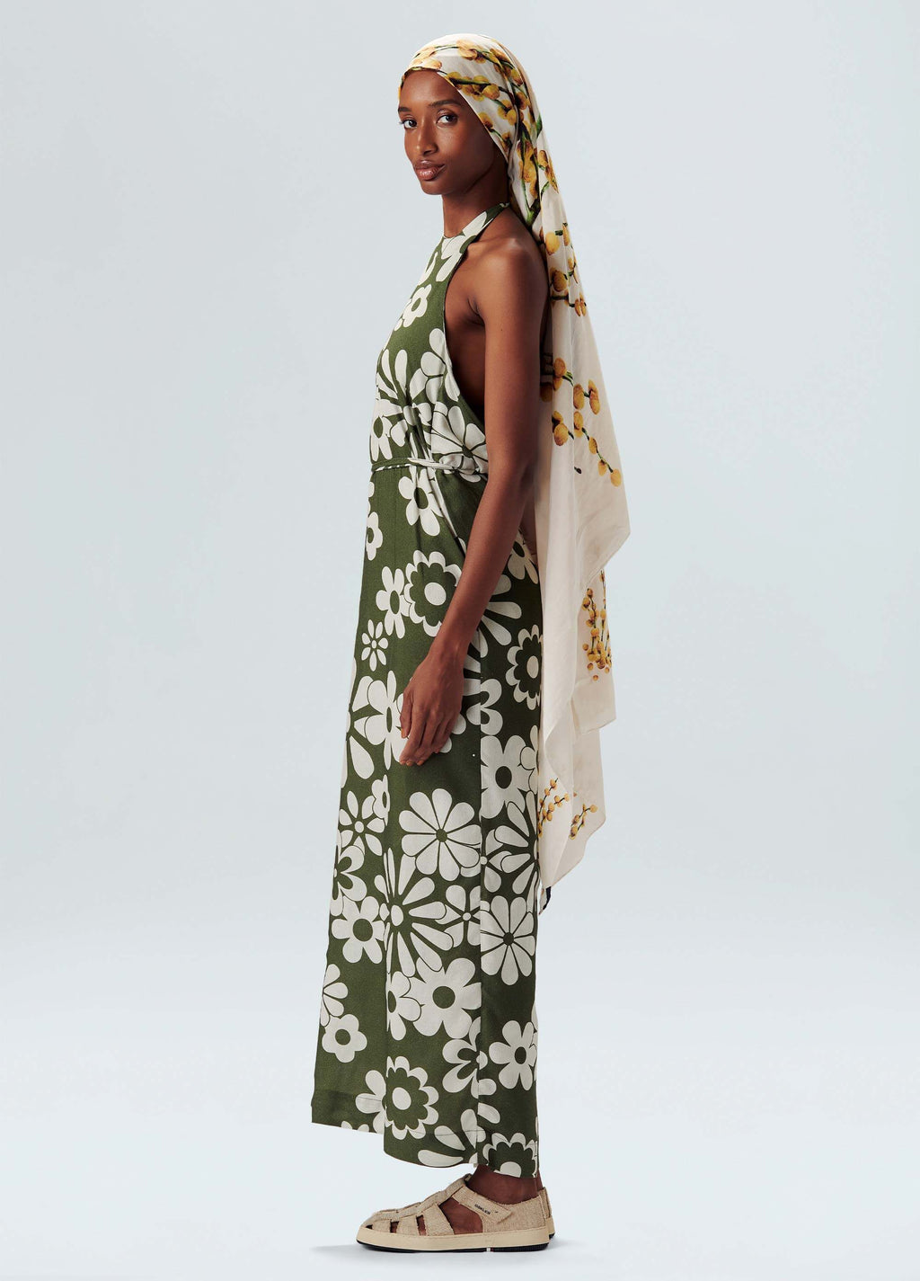HOLIDAY WRAP DRESS LONG