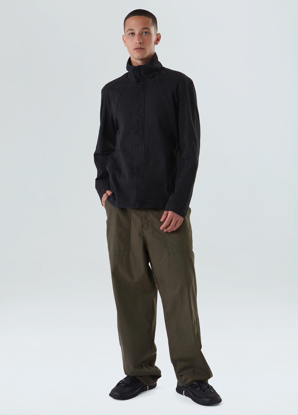 COTTON CLIPPING JACKET