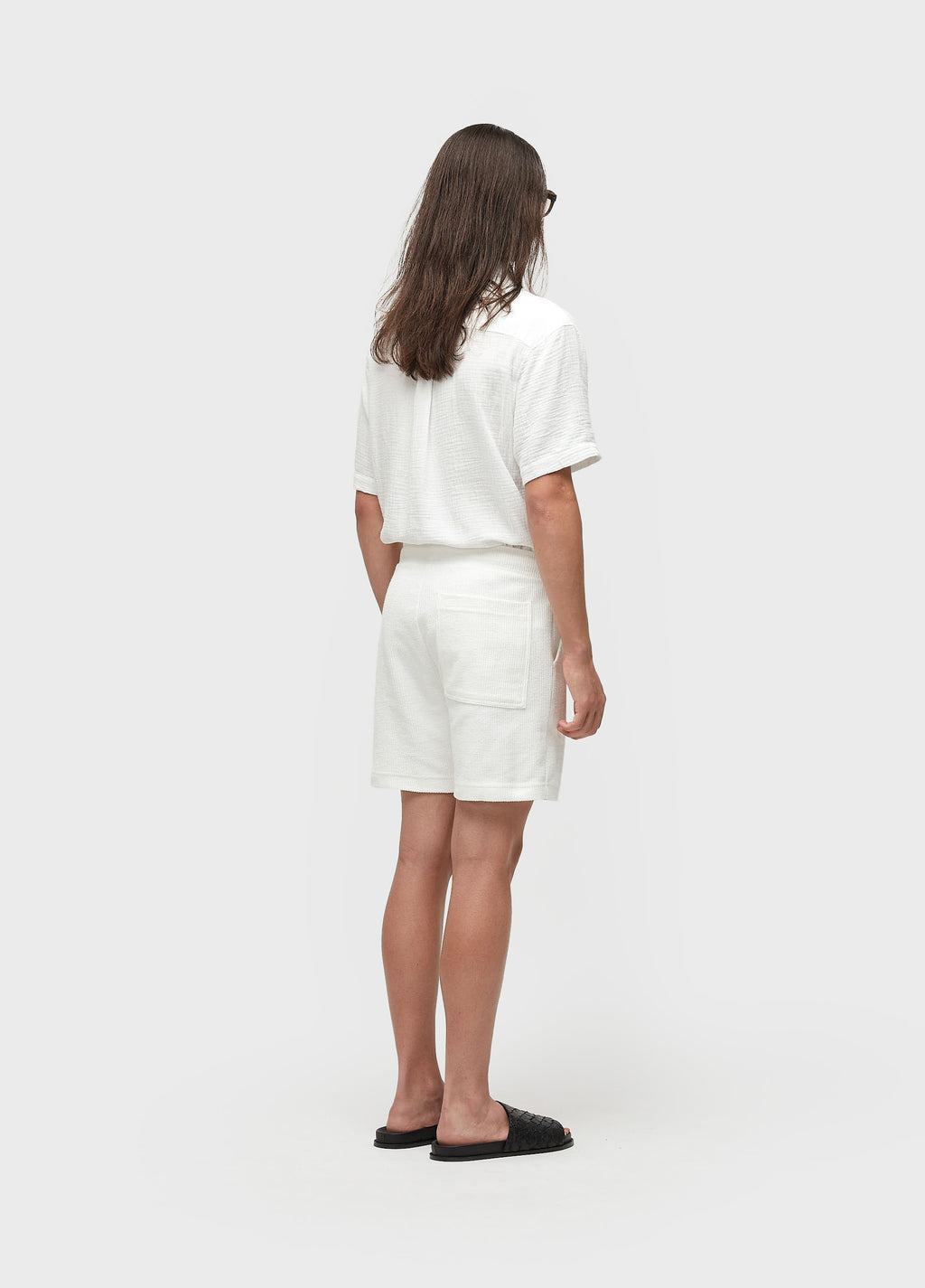Bermuda Basic Canelado Off-White – Osklen – foto 5