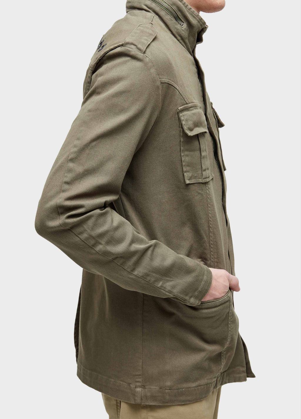 PARKA HIGH NECK POCKETS