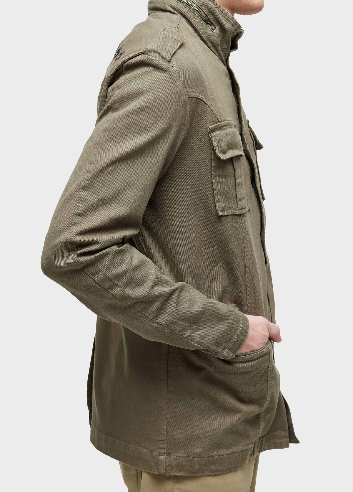 PARKA HIGH NECK POCKETS