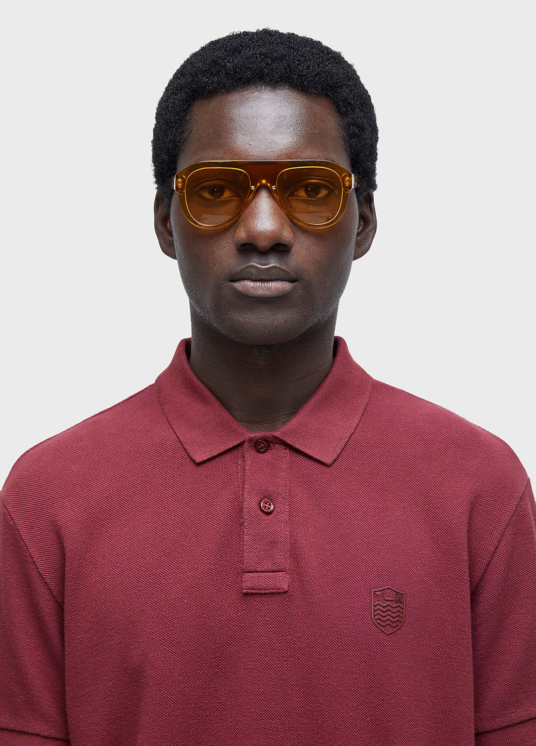 POLO EMBOSSED CREST COLOR S/S