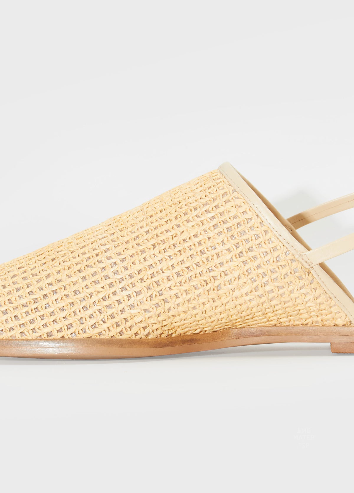 RAFFIA SLIPPERS