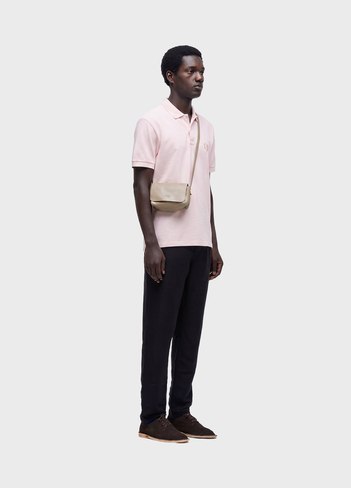 EMBOSSED CREST POLO SHIRT