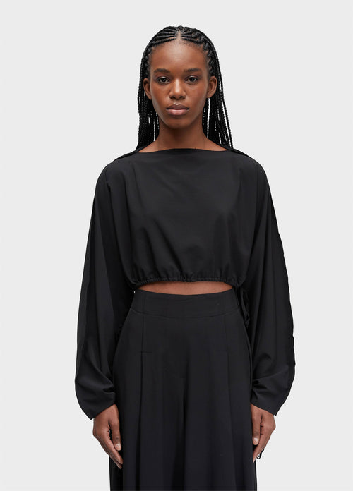 SUPERLIGHT LONG-SLEEVED SHIRT WITH ADJUSTABLE WAIST