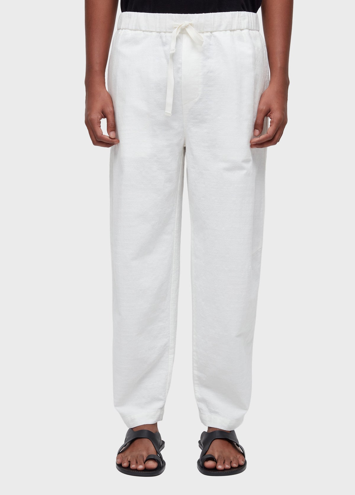 COTTON TEXTURE JOGGER PANTS
