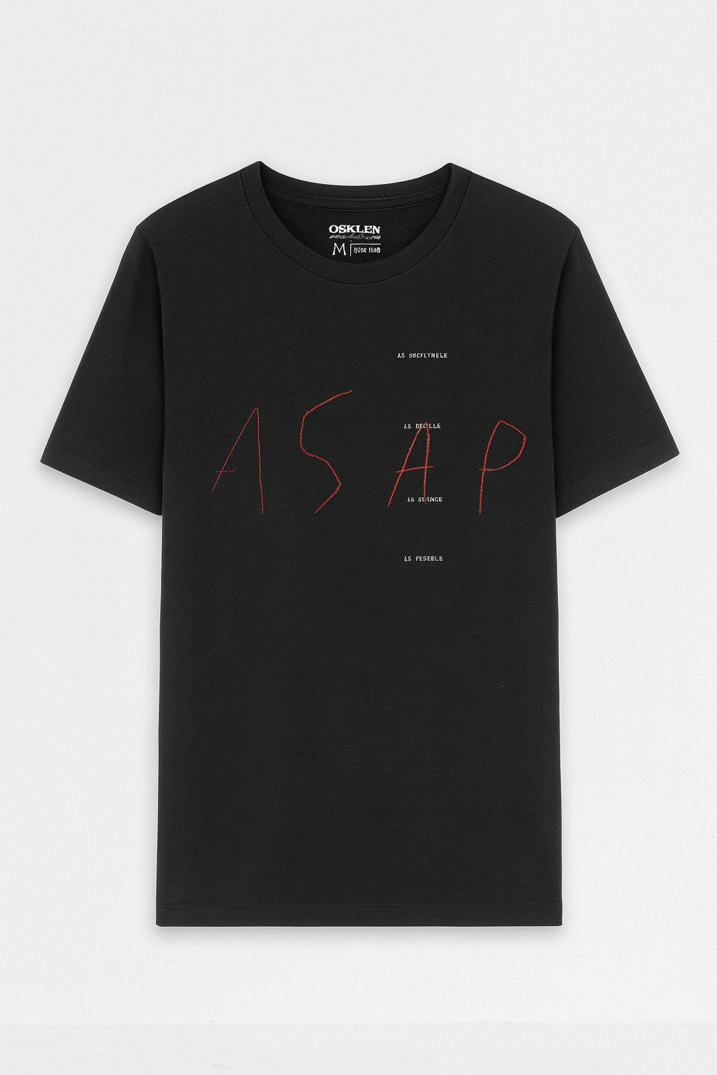 VINTAGE ASAP ROUGH BLACK MC T-SHIRT