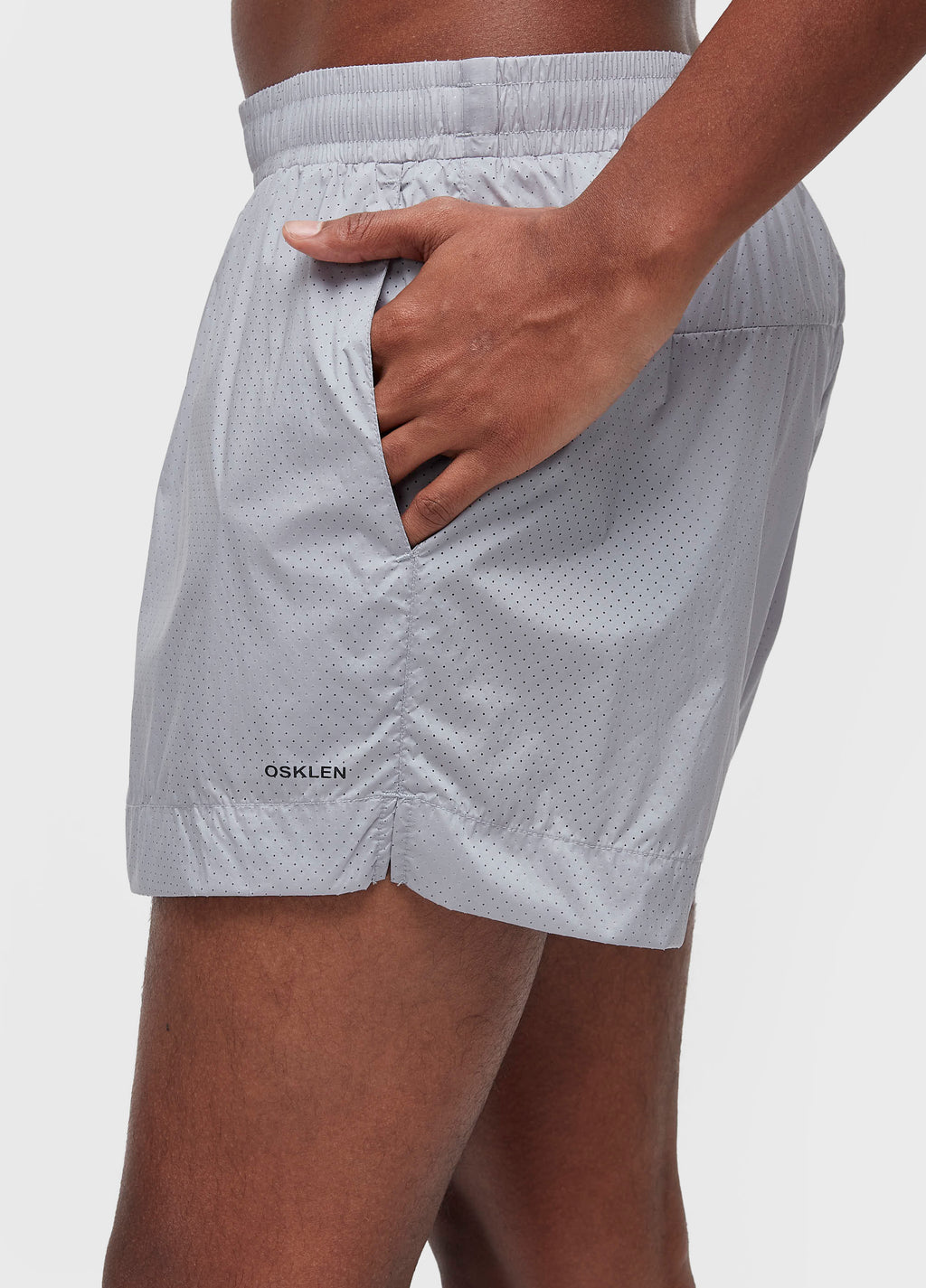 Resort Short Microfuros Cinza – Osklen – foto 2