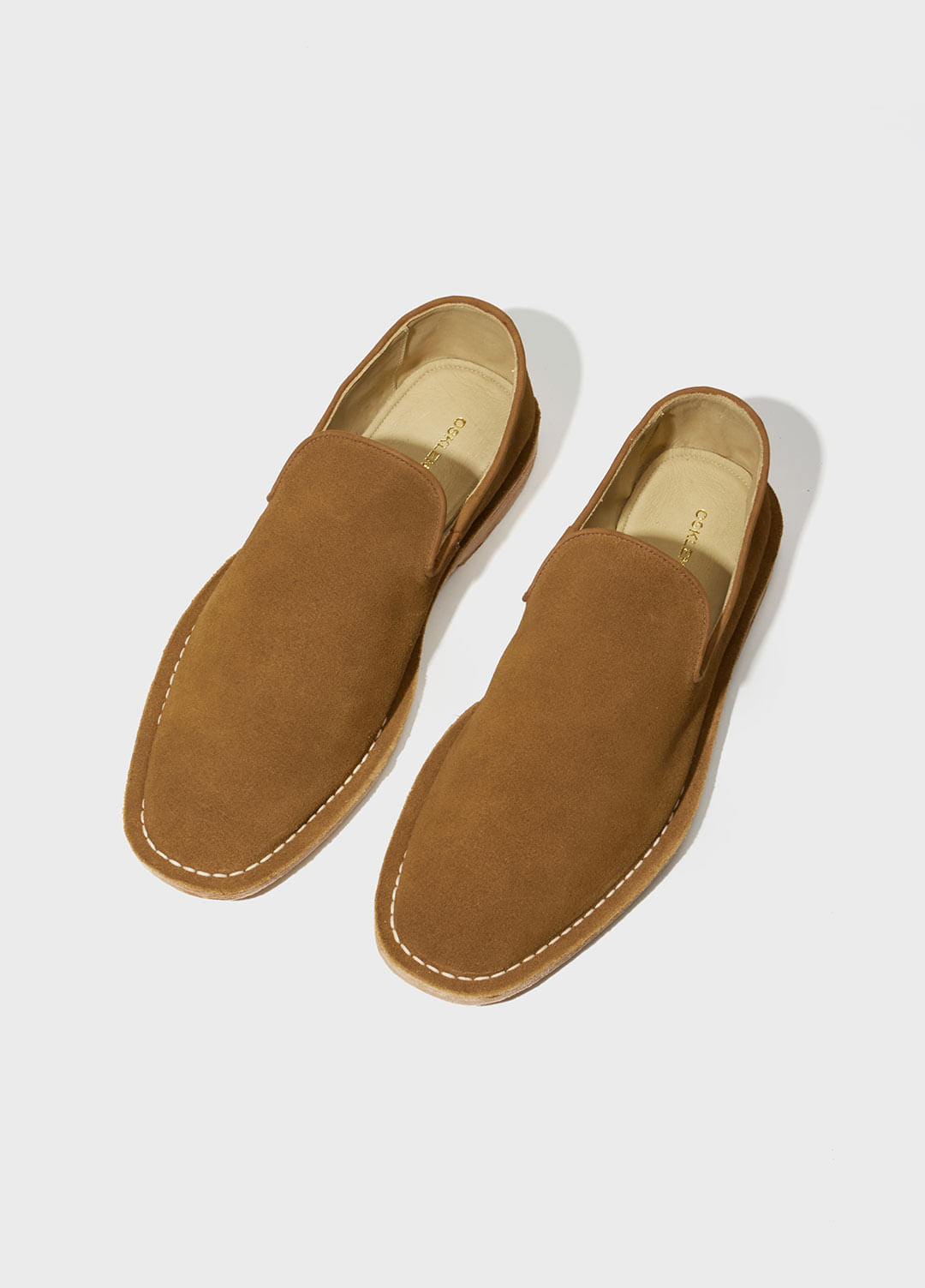 SUEDE MOC TOE SHOE