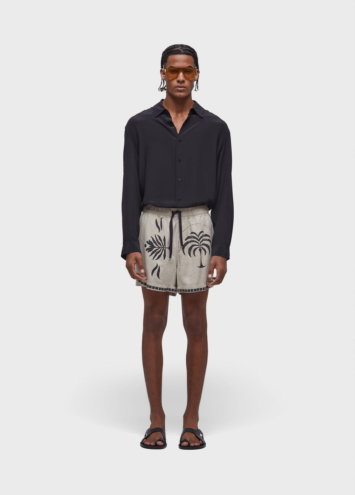 RIO LINEN PAJAMA SHORTS