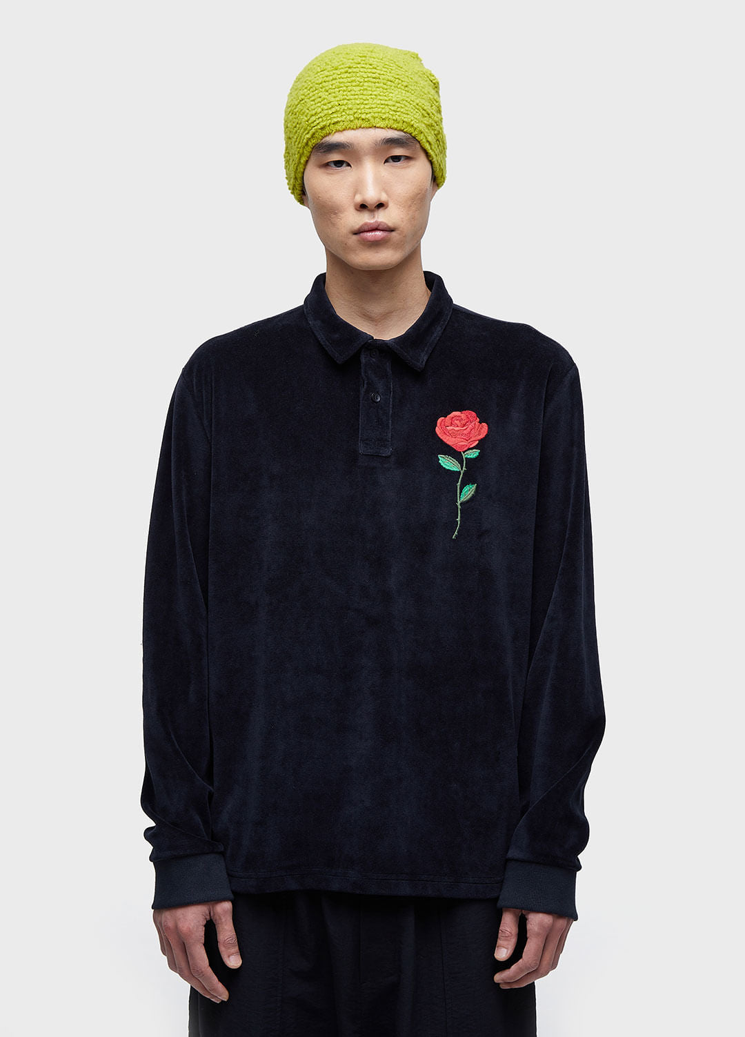 POLO VELVET ROSE LS