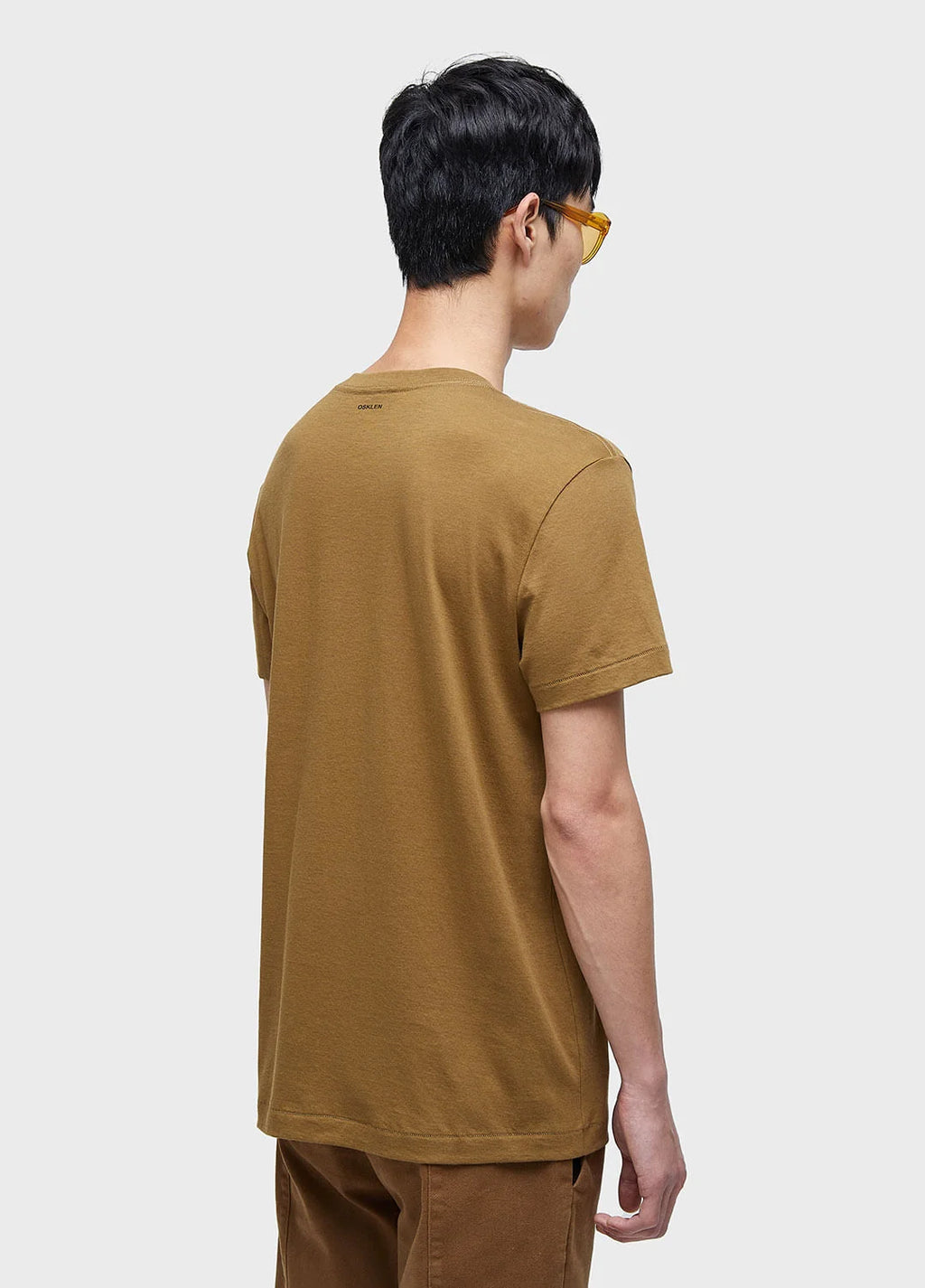 T-Shirt Supersoft Color MC Marrom Cedro – Osklen – foto 4