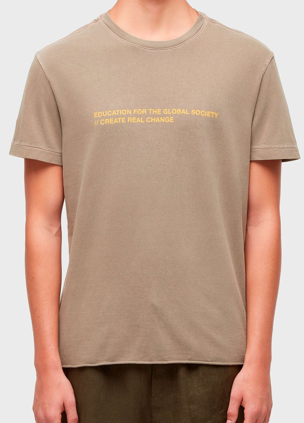 T-SHIRT DOUBLE GLOBAL EDUCATION SHORT SLEEVE
