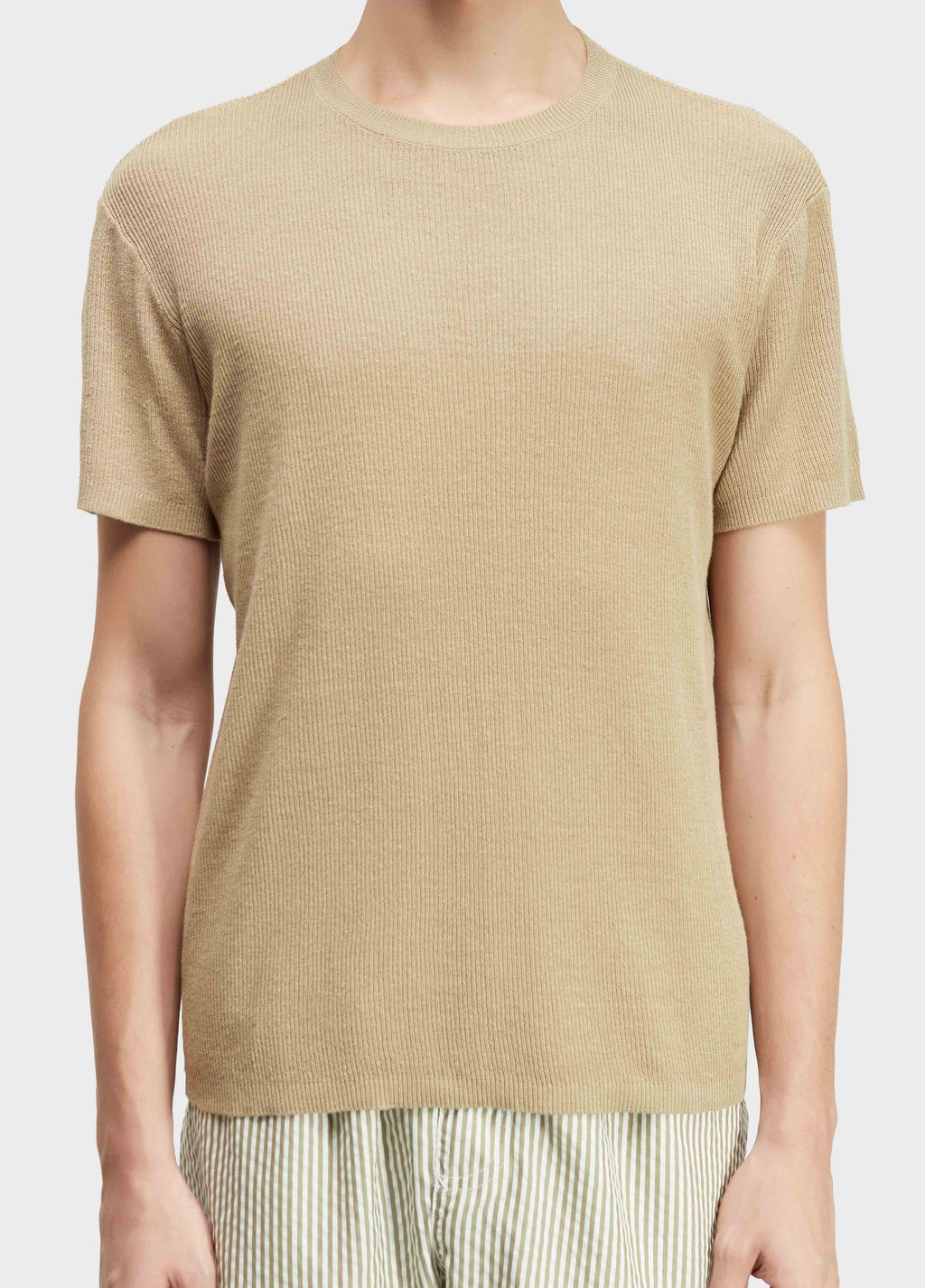 T-SHIRT TRICOT FLUID RIB