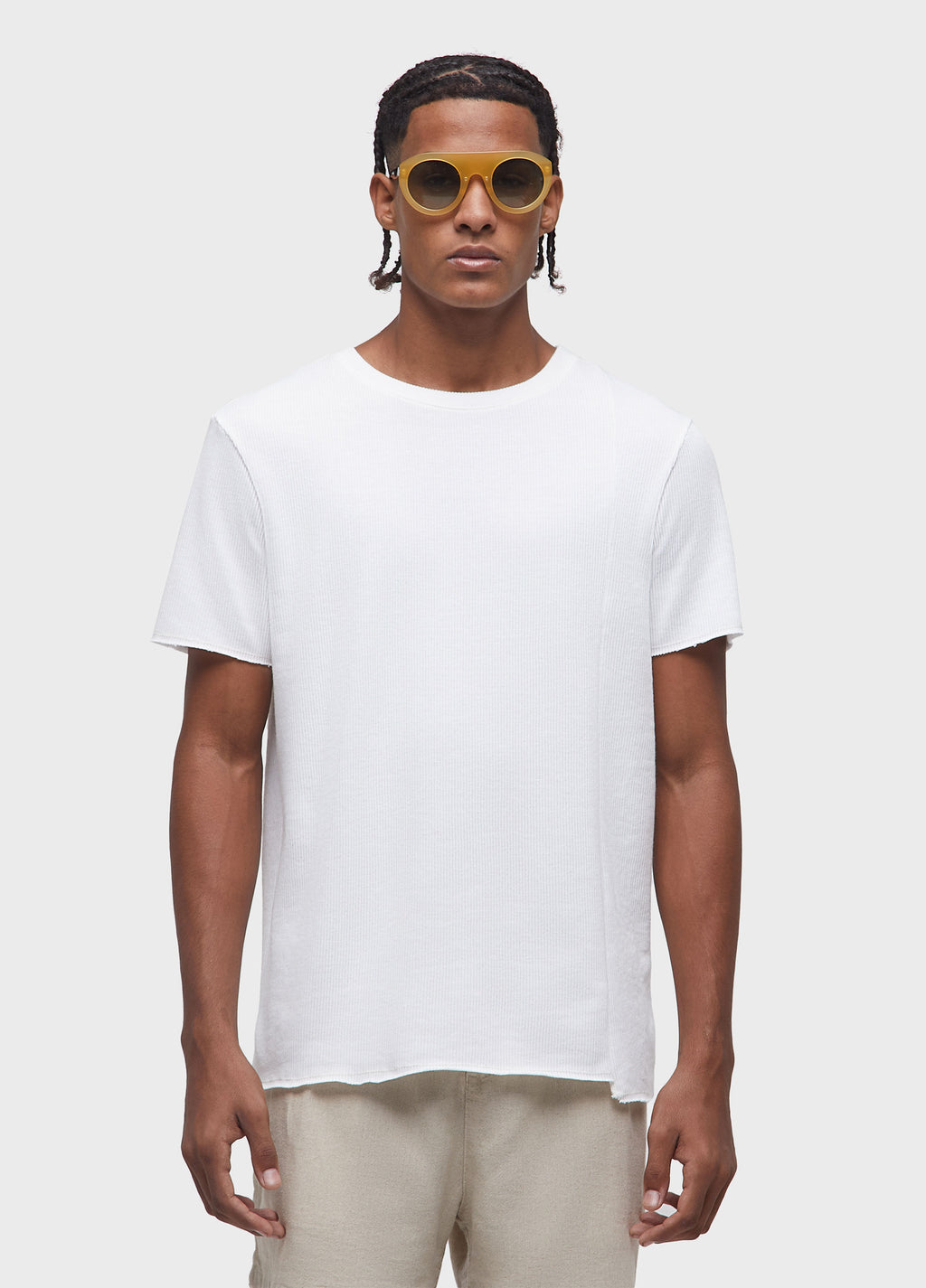T-SHIRT WITH ELBOW-LENGTH SLEEVES