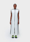 DOUBLE OUTLINE SWEATSHIRT JUMPSUIT