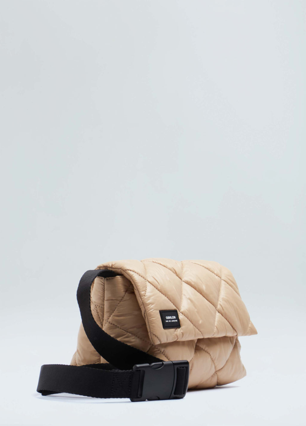 SMALL QUILTED NYLON CROSSBODY BAG