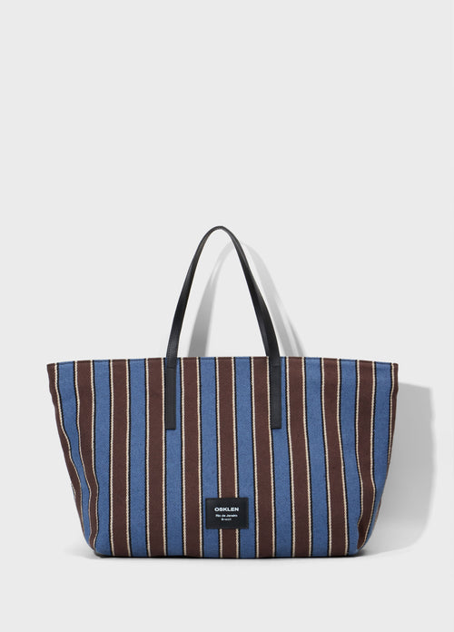 IVY STRIPED CANVAS BAG