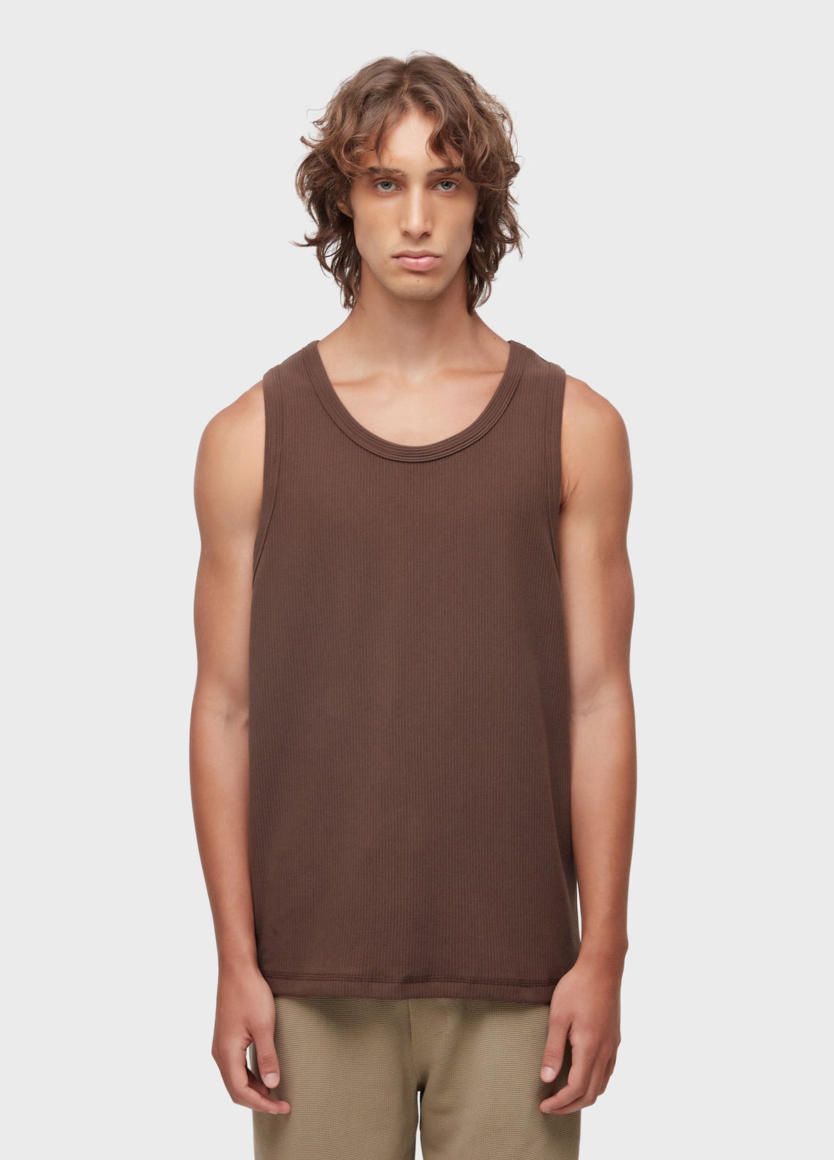 RIBBED TANK TOP