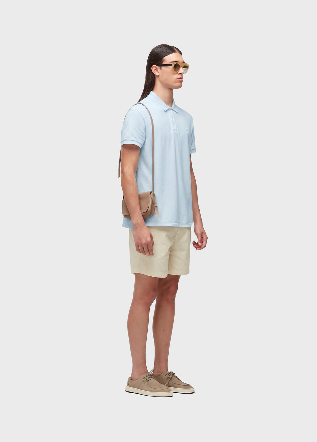EMBOSSED CREST POLO SHIRT