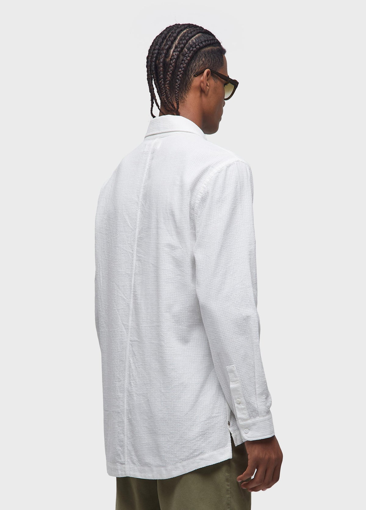 PJ COTTON TEXTURE LS SHIRT