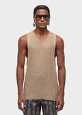 CORK KNIT TANK TOP