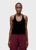 VELVET RACERBACK TANK TOP