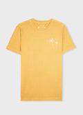 SLIM STONE COCONUT TREE GAUZE SHORT SLEEVE T-SHIRT