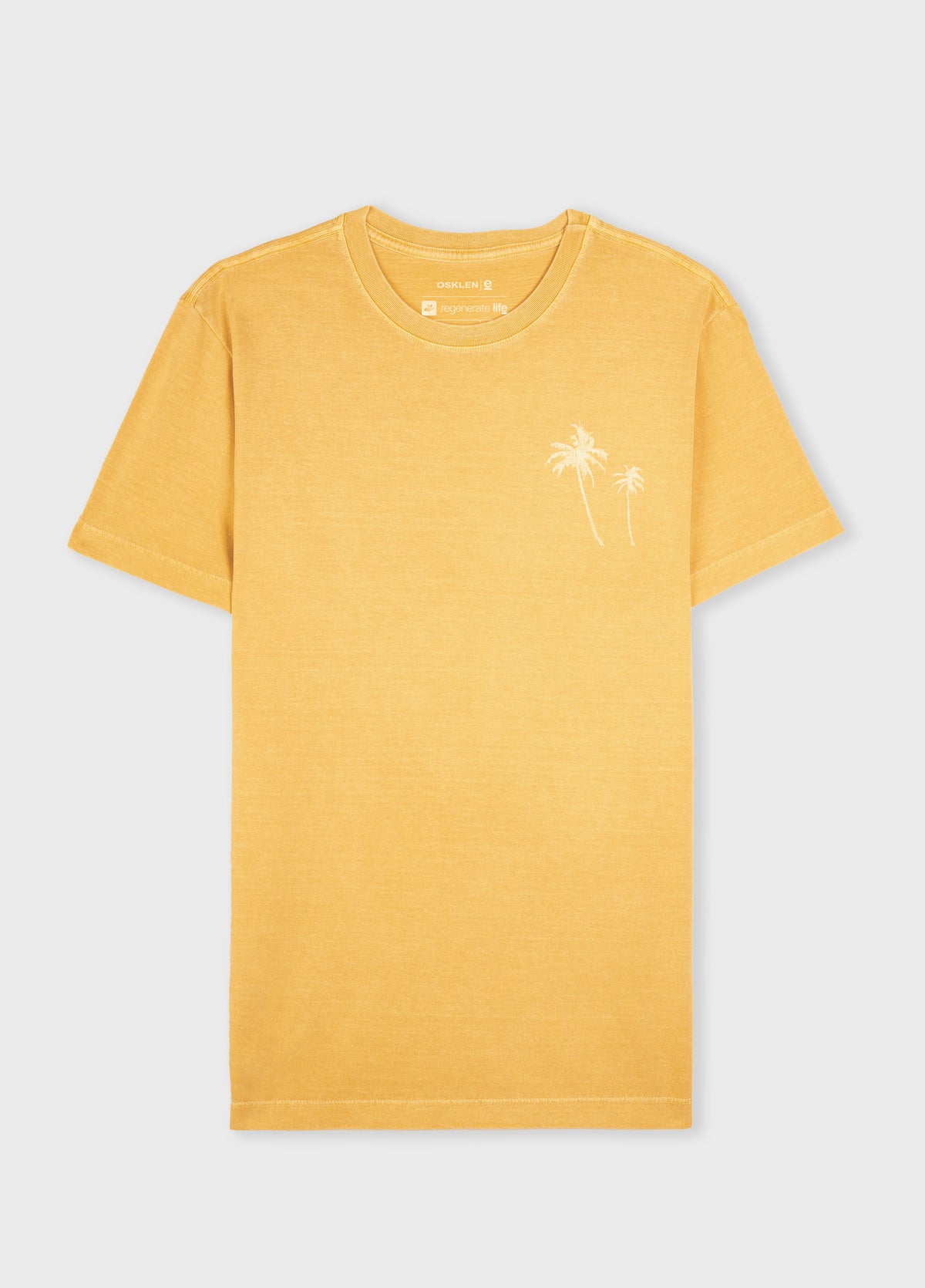 SLIM STONE COCONUT TREE GAUZE SHORT SLEEVE T-SHIRT