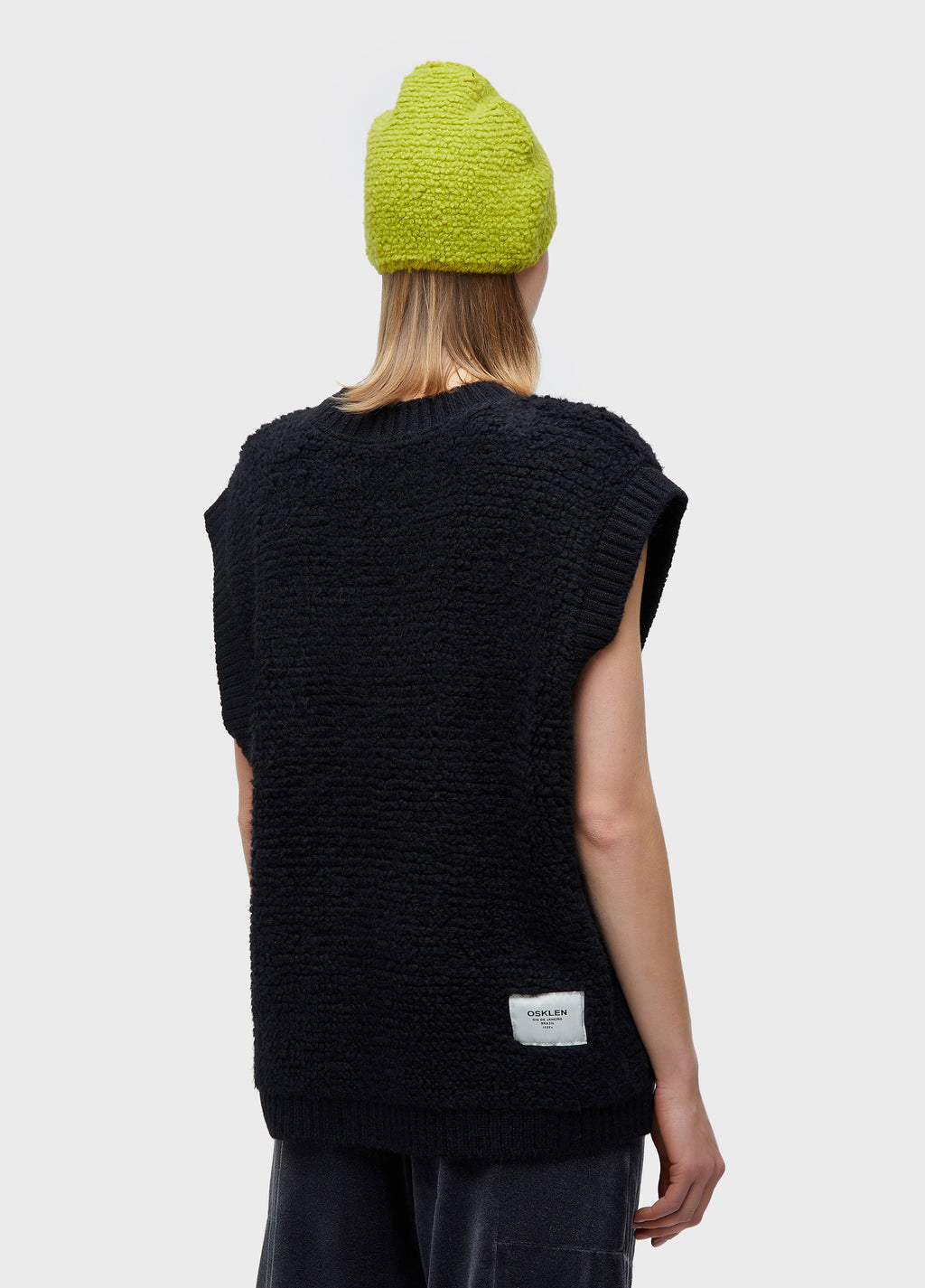FURRY KNIT VEST