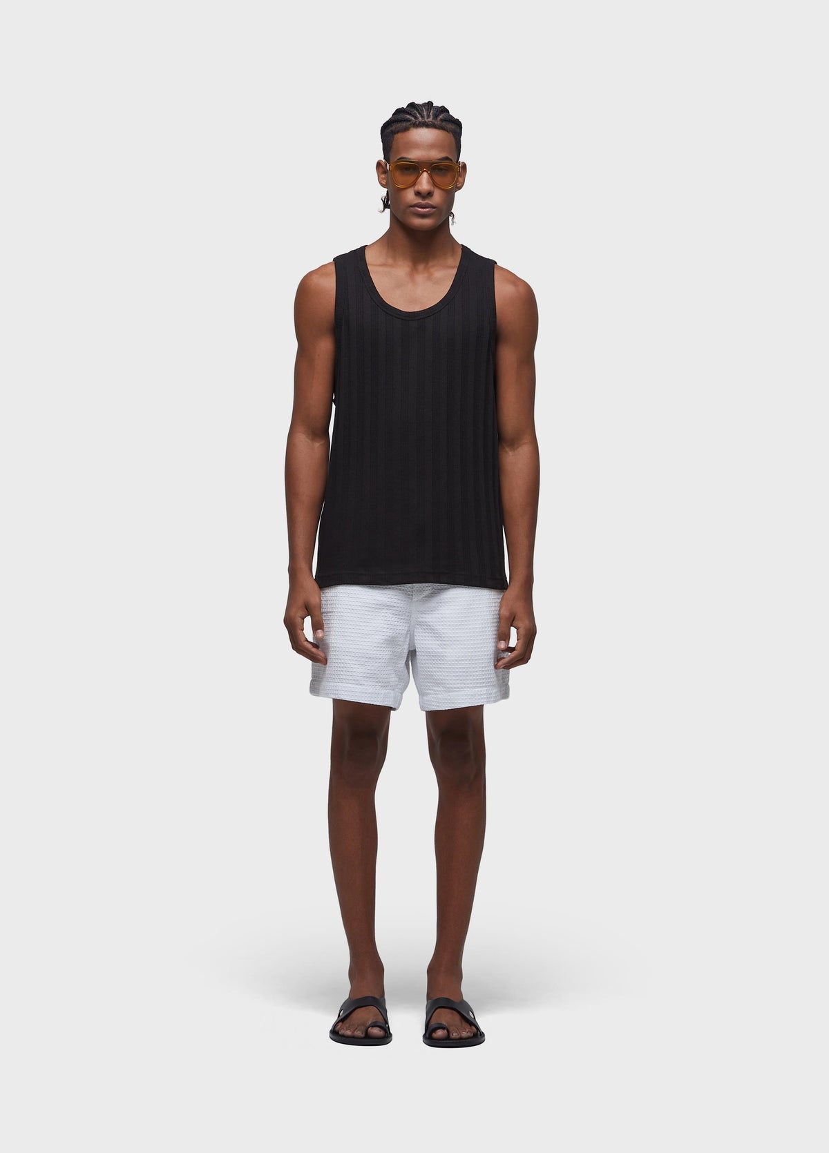 RIBBED RUSTIC TANK TOP