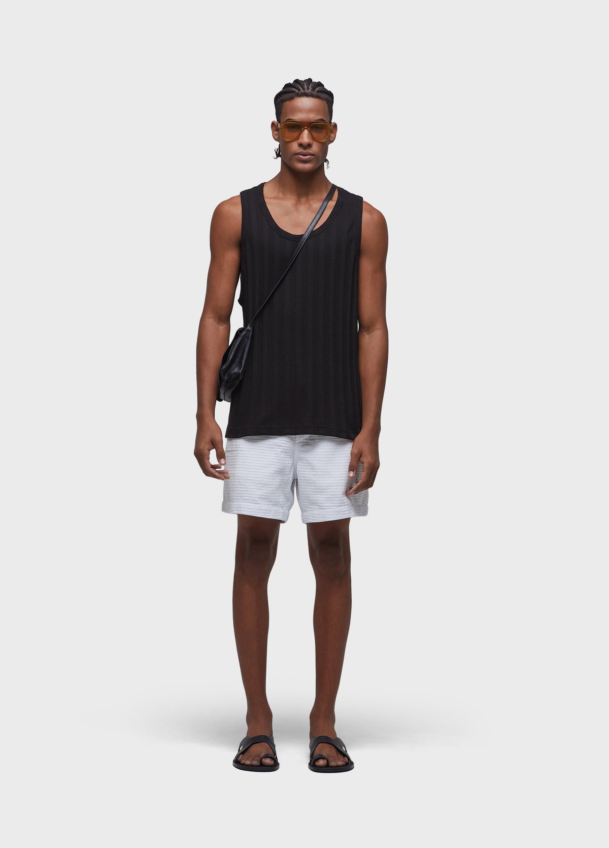 RIBBED RUSTIC TANK TOP
