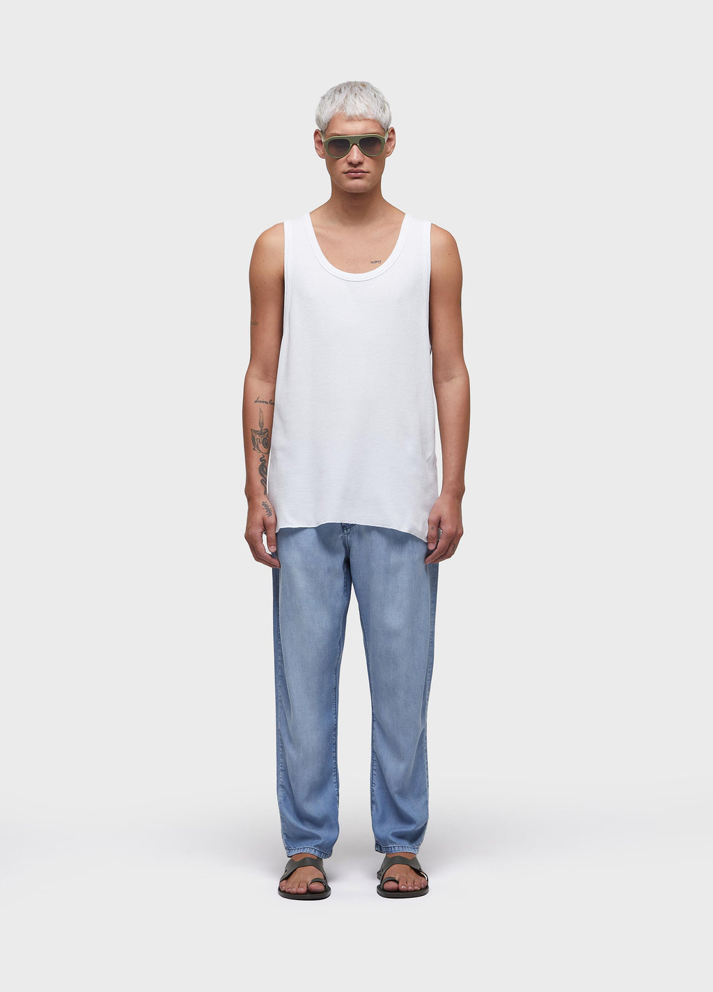 SQUARE NECK TANK TOP