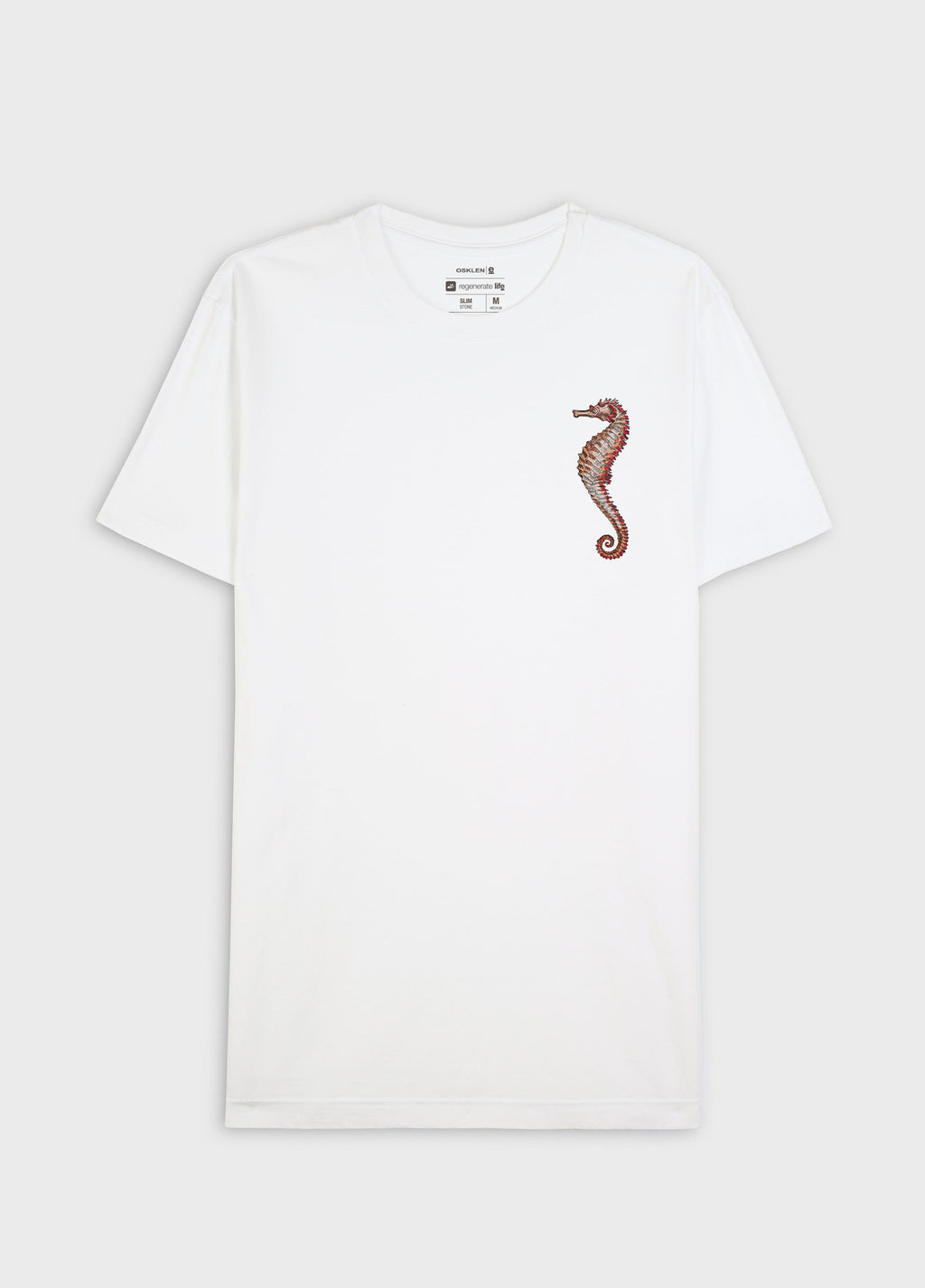 T-SHIRT STONE SEA HORSE COLORS SS