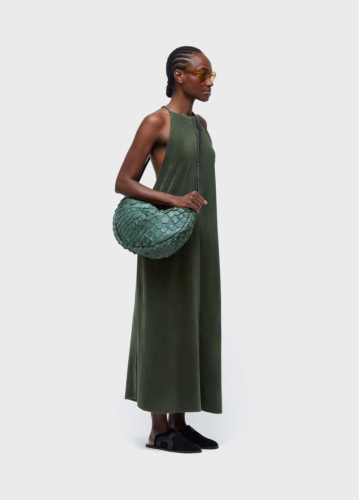 Andiroba Pirarucu Soft Bag Verde Palmeira/Preto – Osklen – foto 6