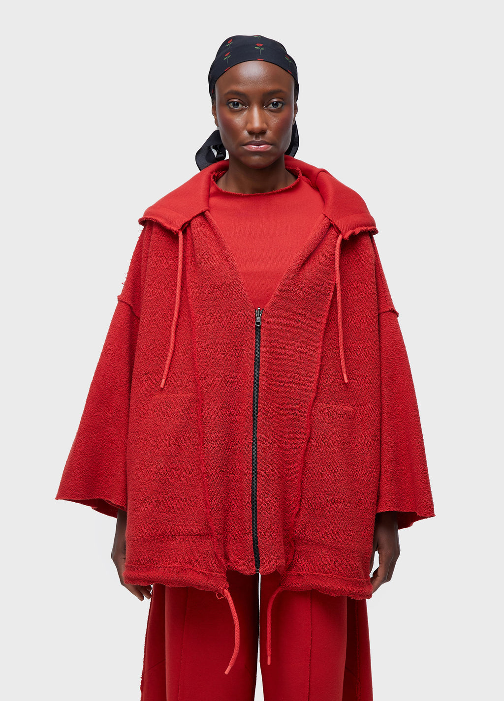 DOUBLE-SIDED ECO KIMONO JACKET