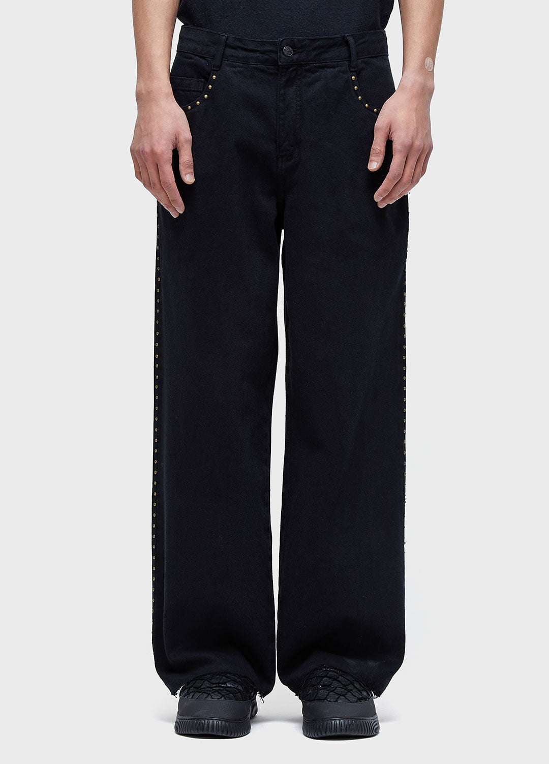 COTTON TWILL JEANS