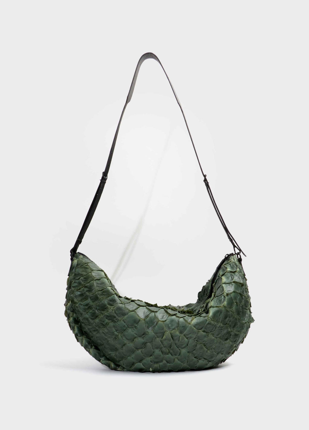 Andiroba Pirarucu Soft Bag Verde Palmeira/Preto – Osklen – foto 1