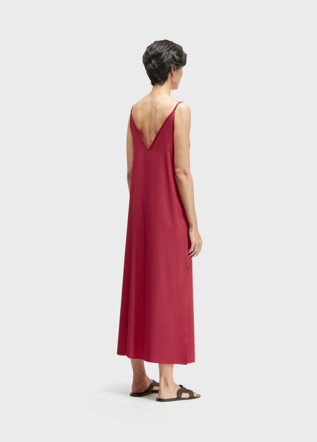 VESTIDO MIDI ALÇAS SUPERLIGHT