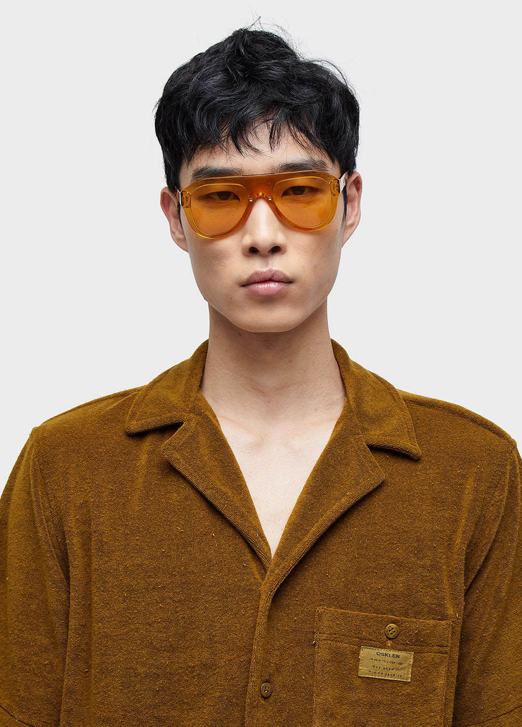 TERRYCLOTH SHORT SLEEVE SHIRT
