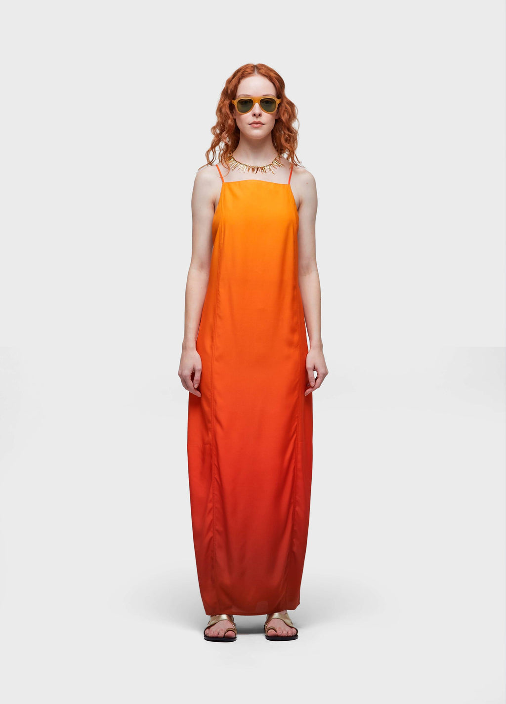 SUNSET BALLOON DRESS