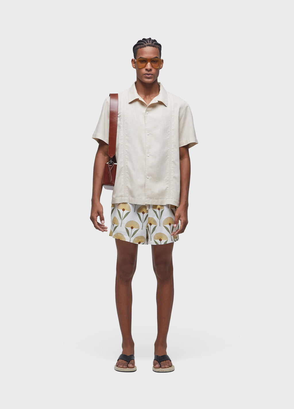 SUNFLOWER COLOR PJ SHORTS